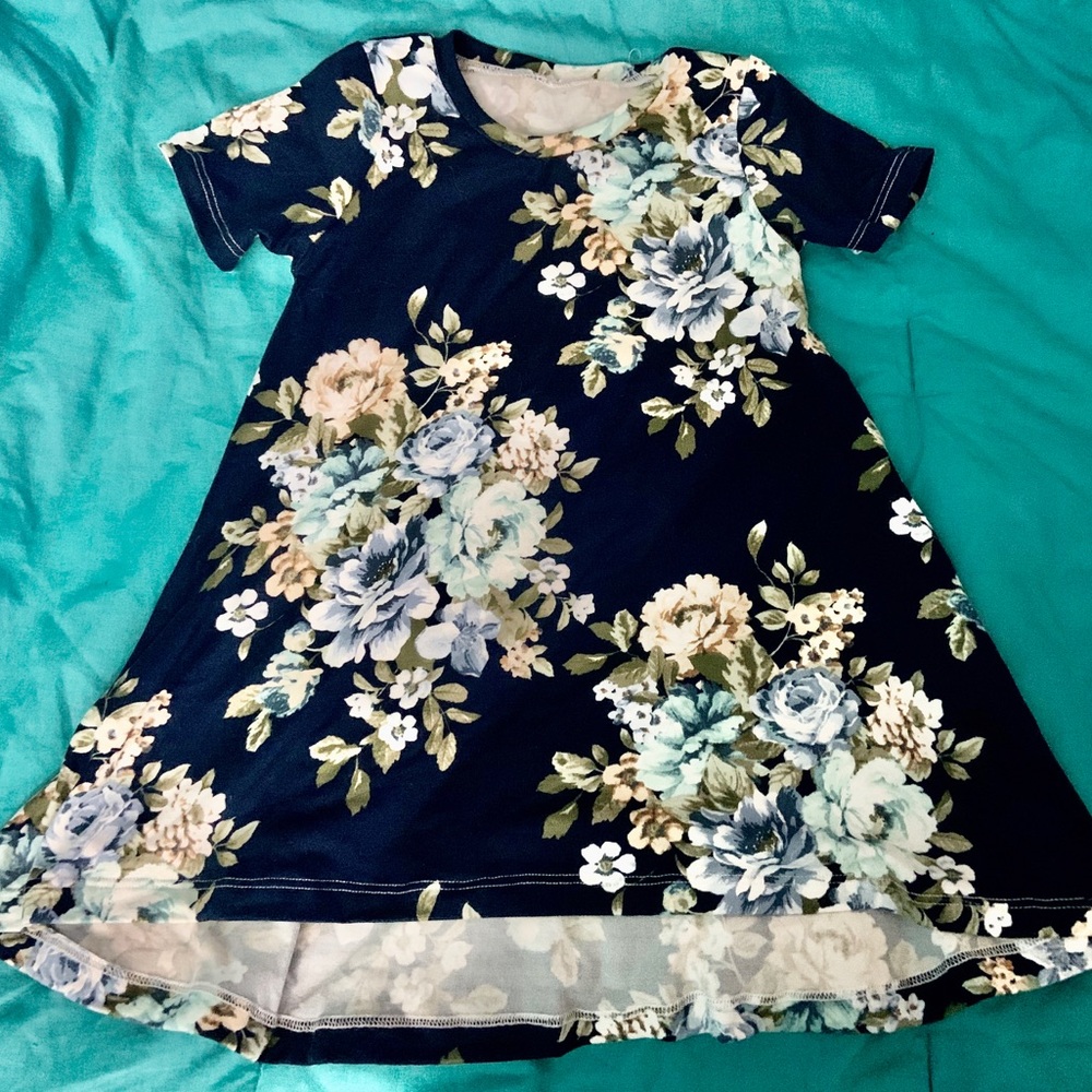 Rustic poppy small shop dress